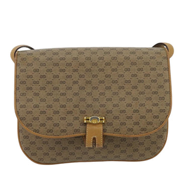 Gucci Beige Canvas Shoulder Bag
