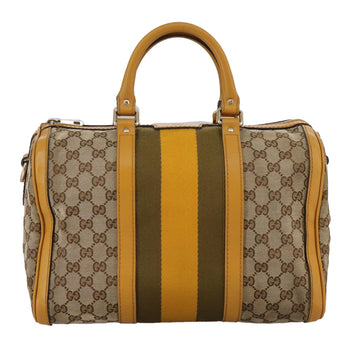 Gucci Gg Canvas Beige Canvas Handbag
