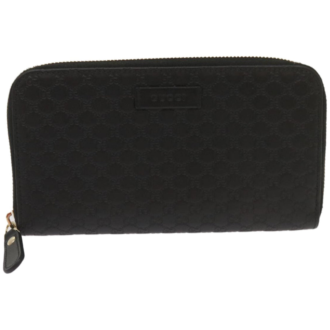 Gucci Guccissima Black Leather Wallet