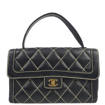Top Quality Chanel 2004-2005 * Wild Stitch Handbag White Calfskin