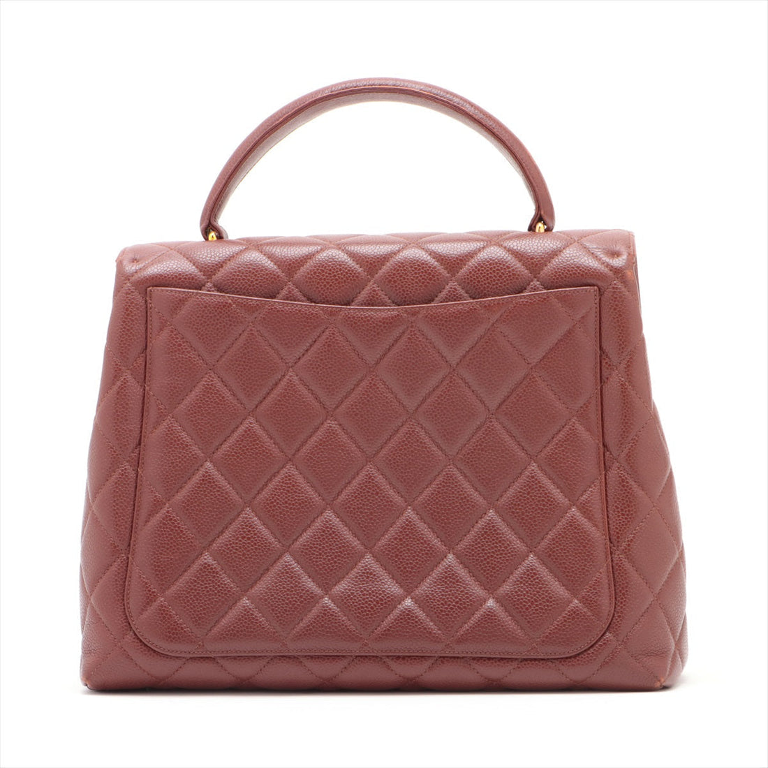 New 1:1 Rep Top Quality Chanel Matrasse Caviar S Handbag Brown G  4th