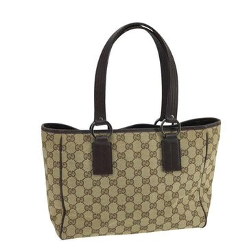 Gucci Gg Canvas Beige Canvas Handbag