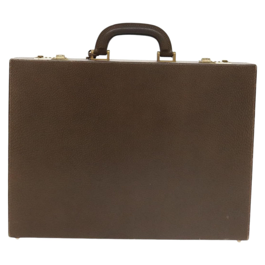 Gucci Brown Leather Travel Bag