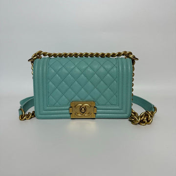 Top Quality Chanel Leboy bag Turquoise color - NG102620