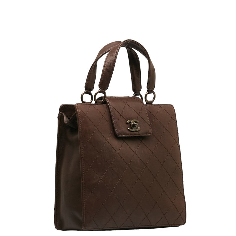 New 1:1 Rep Top Quality Chanel Coco Matrasse Handbag Brown Leather  Chanel