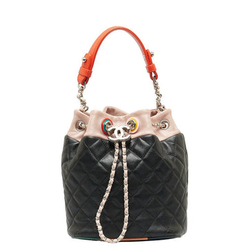 New 1:1 Rep Top Quality Chanel Chain Matrasse Chain Handbag 2WAY Black Pink Multicolor Lambskin  CHANEL