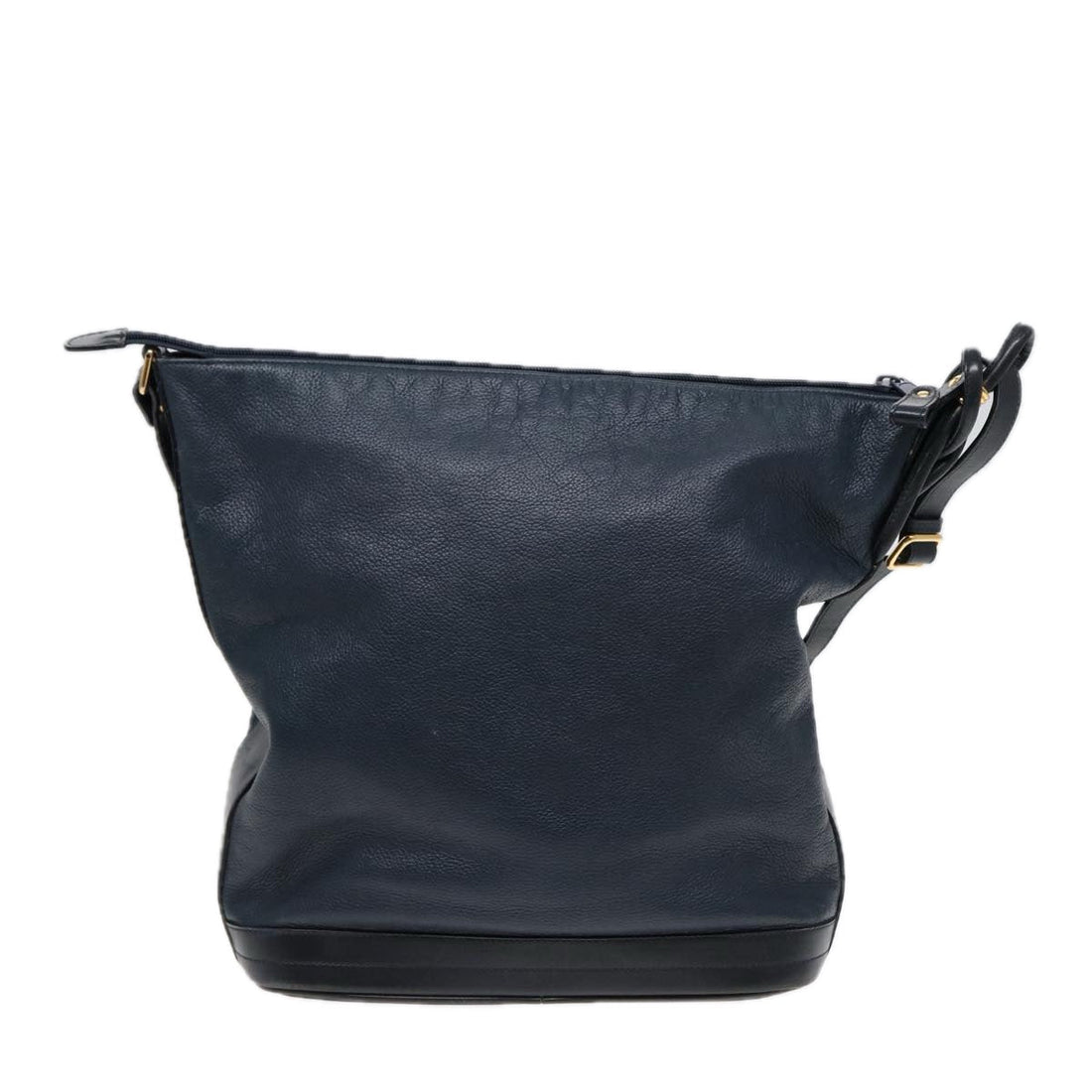 Gucci Navy Leather Shoulder Bag
