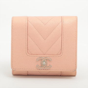 New 1:1 Rep Top Quality Chanel V Stitch Caviar S Wallet 29th