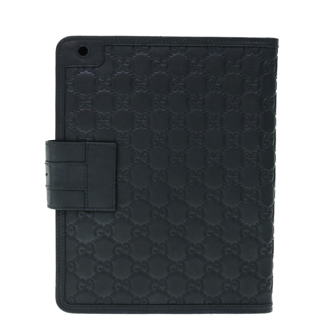 Gucci Guccissima Black Canvas Wallet