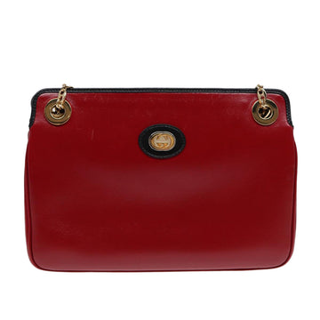 Gucci Marina Red Leather Shoulder Bag