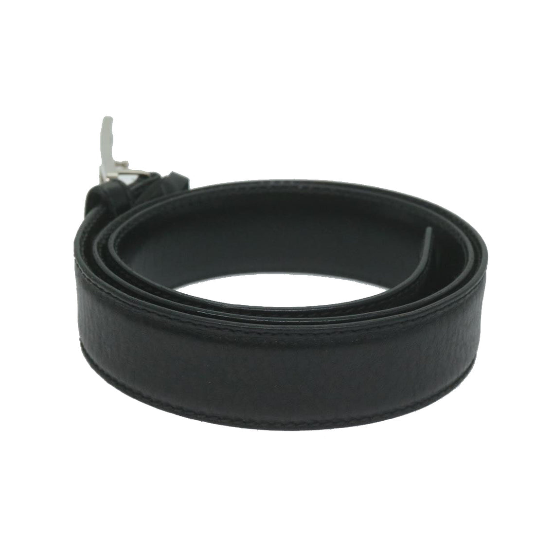 Gucci Black Leather Belt