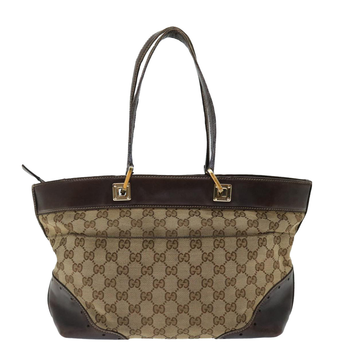 Gucci Gg Canvas Beige Canvas Tote Bag