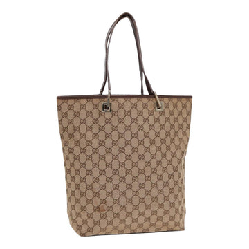 Gucci Gg Canvas Beige Canvas Tote Bag