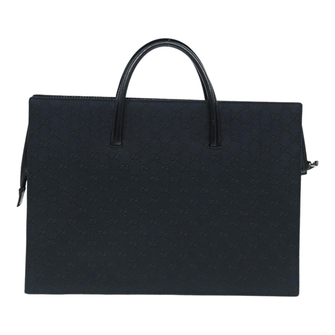 Gucci Gg Canvas Black Canvas Handbag