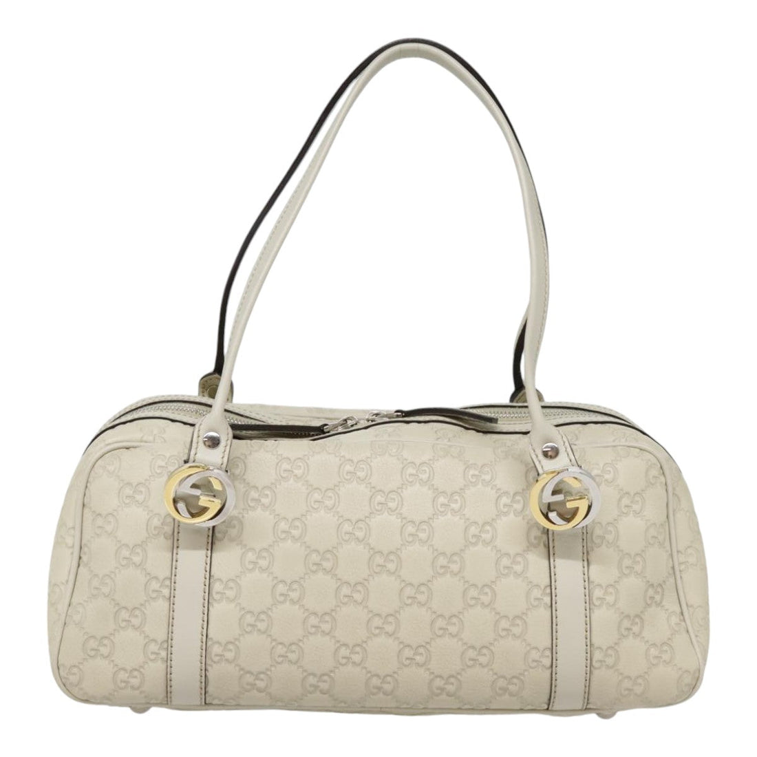 Gucci  White Leather Handbag