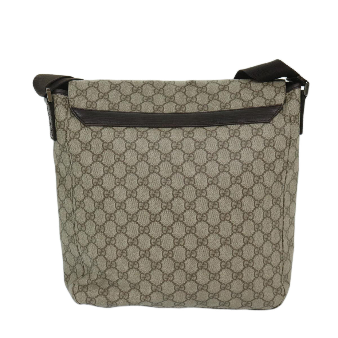Gucci Gg Supreme Beige Canvas Shoulder Bag