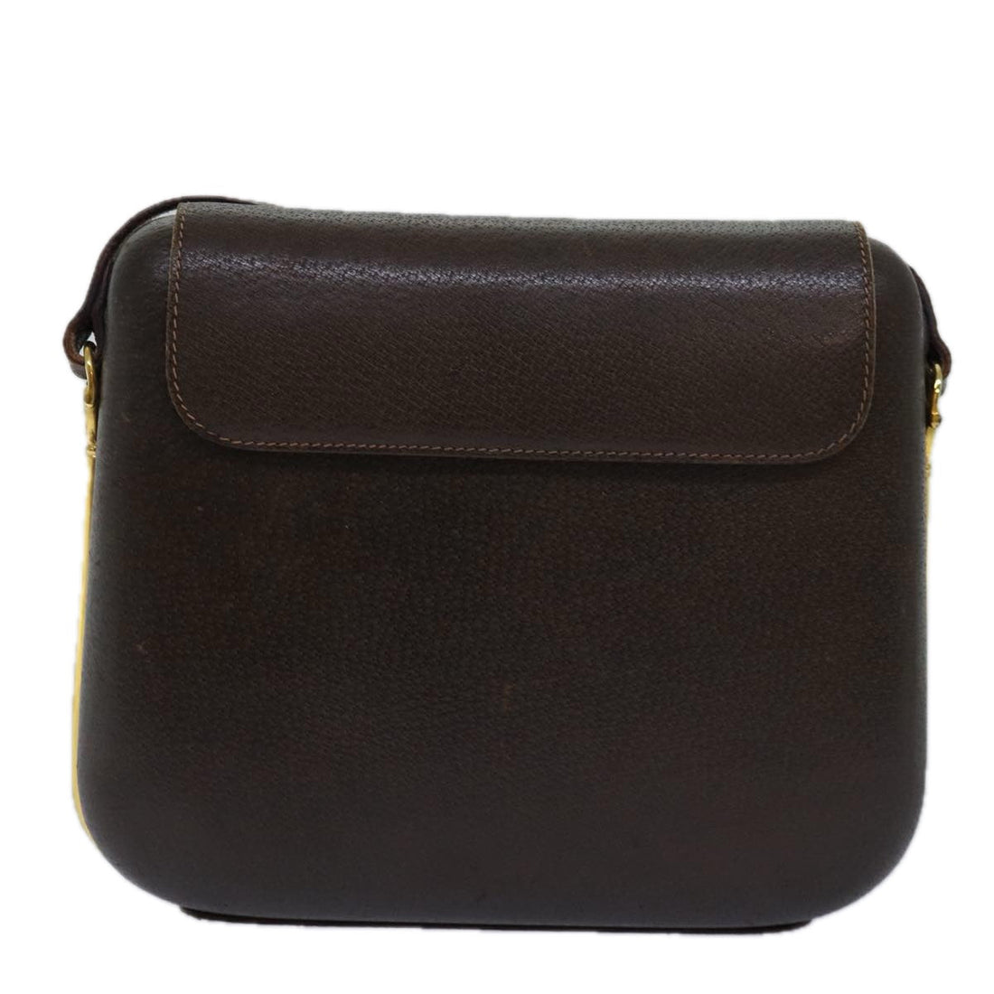 Gucci  Brown Leather Clutch Bag