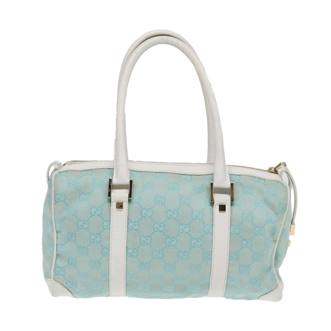 Gucci Gg Canvas Blue Canvas Handbag