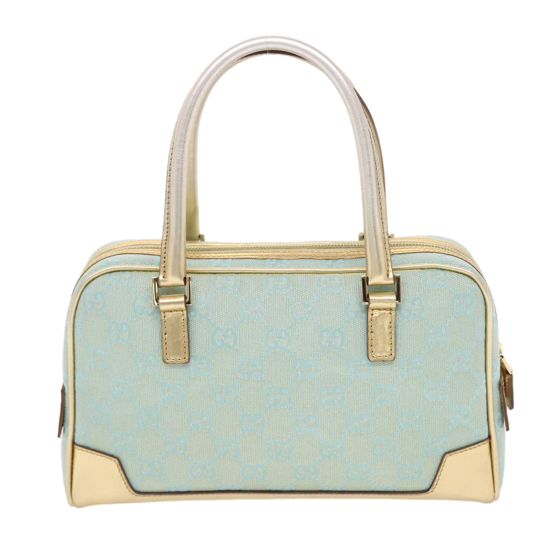 Gucci -- Blue Canvas Handbag