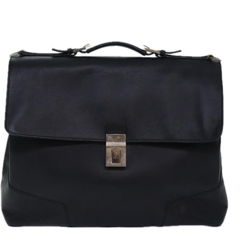 Gucci Black Leather Briefcase Bag
