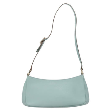 Gucci Micro Small Gg Canvas Blue Leather Shoulder Bag