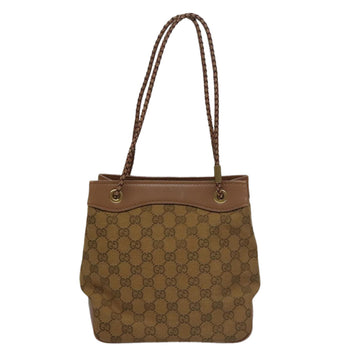 Gucci Gg Canvas Brown Canvas Shoulder Bag