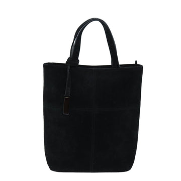 Gucci Sylvie Black Suede Handbag