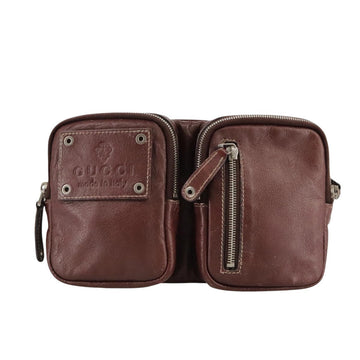 Gucci Belt Bag Brown Leather Shoulder Bag