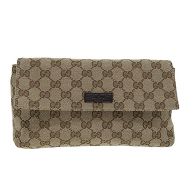 Gucci Beige Canvas Shoulder Bag
