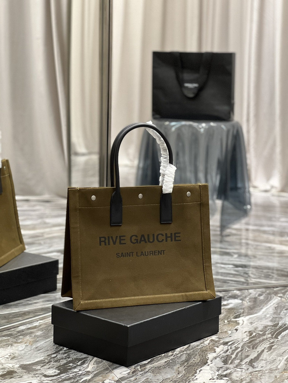 Yves Saint Laurent Rive Gauche Small Tote Bag