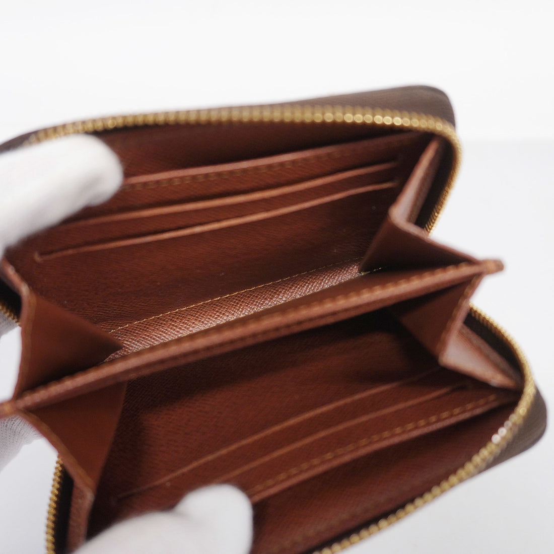 Louis VuittonAuth  Monogram Zippy Coin Purse M60067 Women's Coin Case