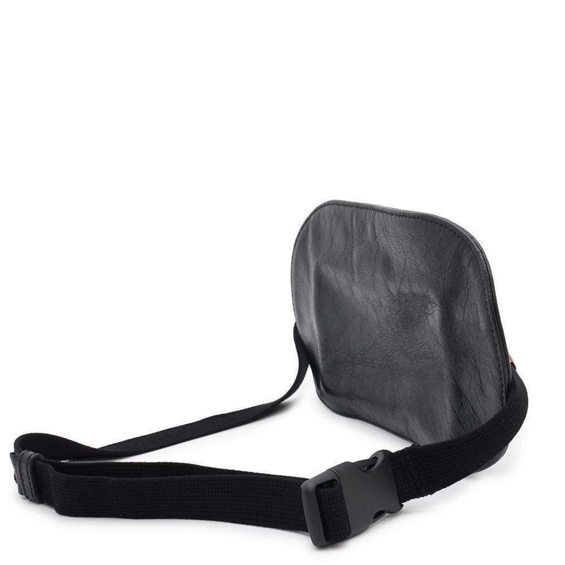 Gucci Black Leather Pouch Sling Bag