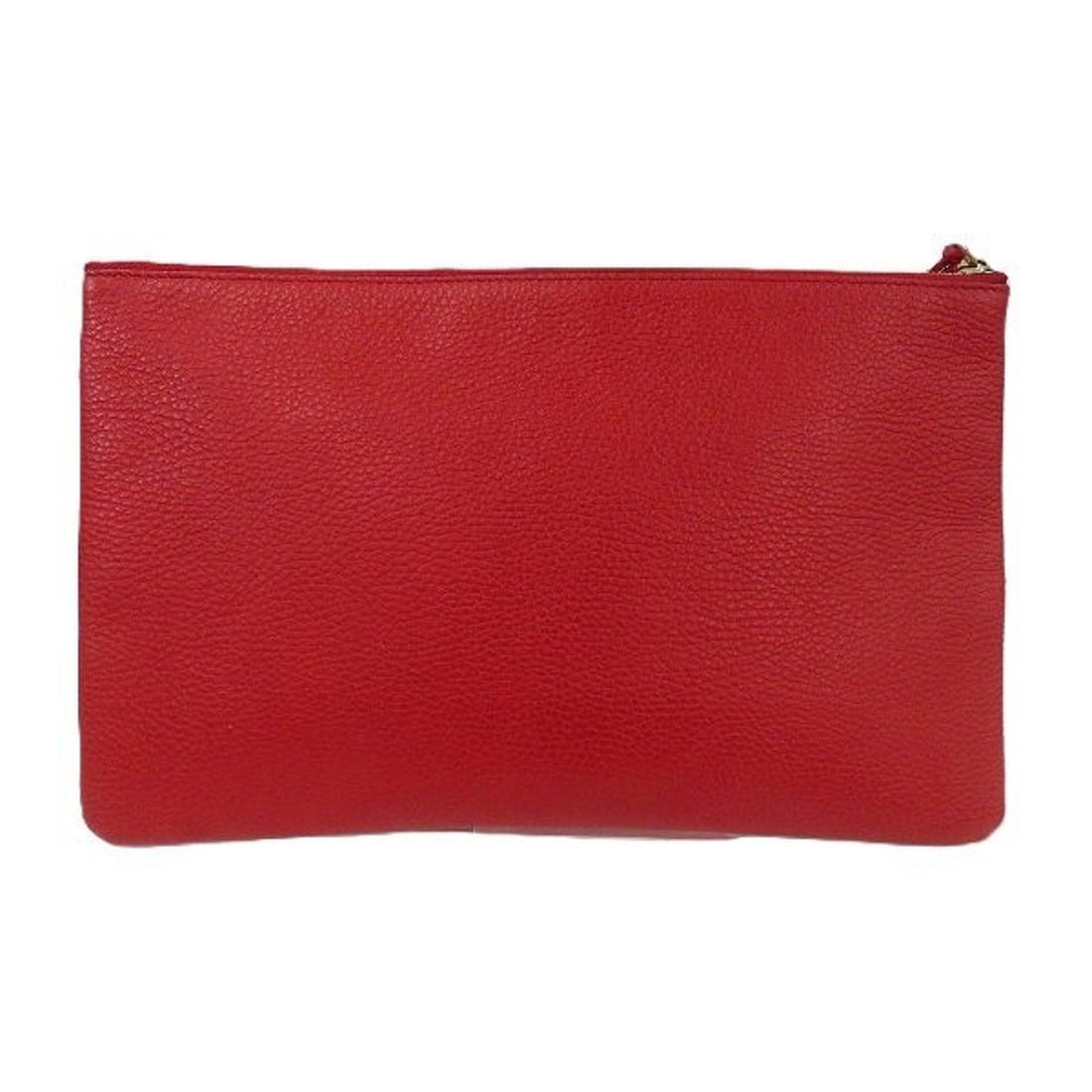 Gucci Red Color Leather Clutch Bag