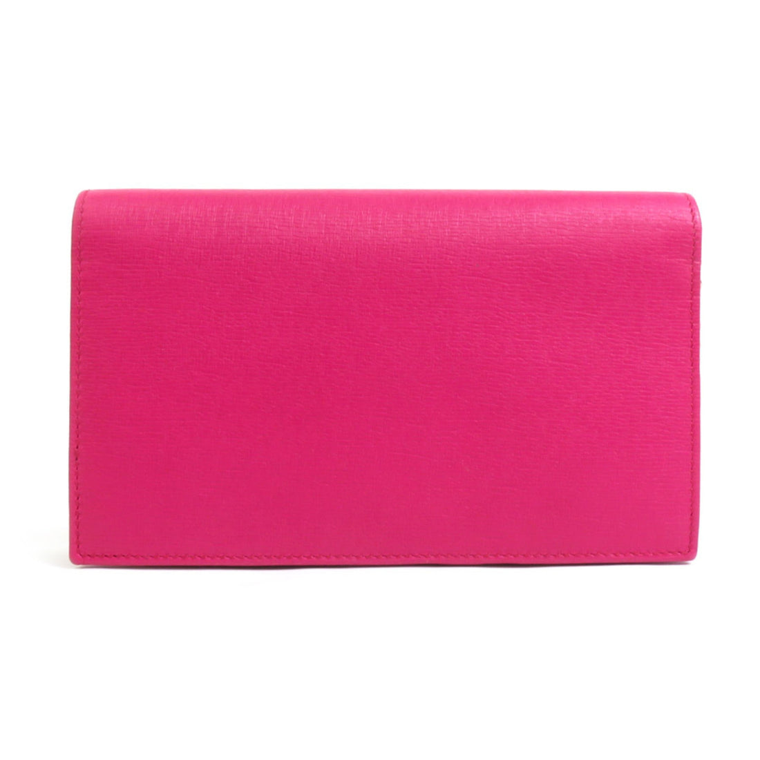 Gucci Pink Leather Chain/Shoulder Wallet