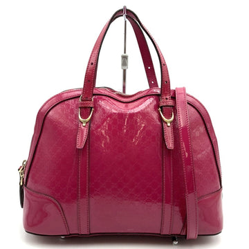 Gucci Microguccissima Pink Leather Handbag Shoulder Bag