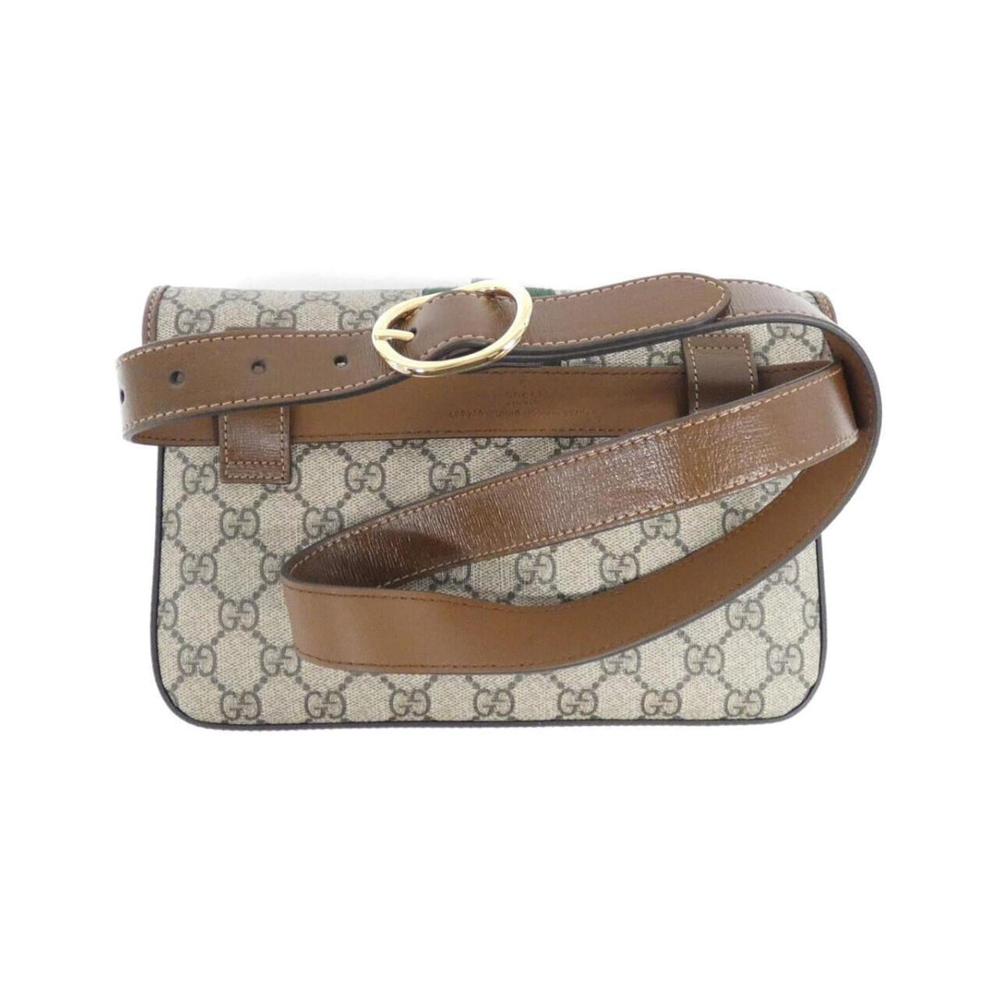 Gucci Beige Brown Gg Supreme Shoulder Bag