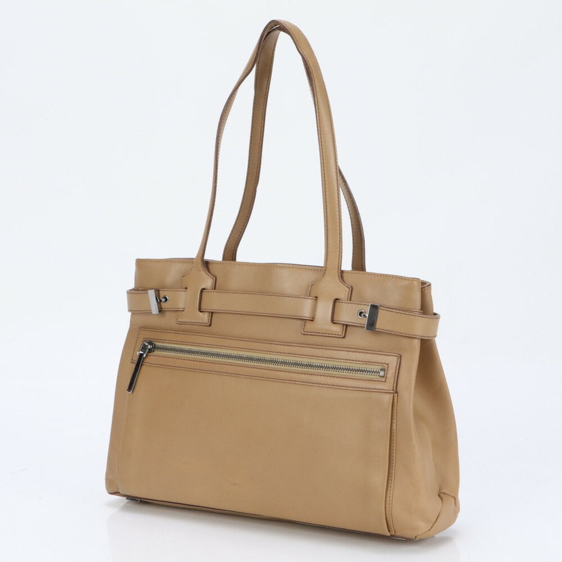 Gucci Light Brown Leather Shoulder Bag
