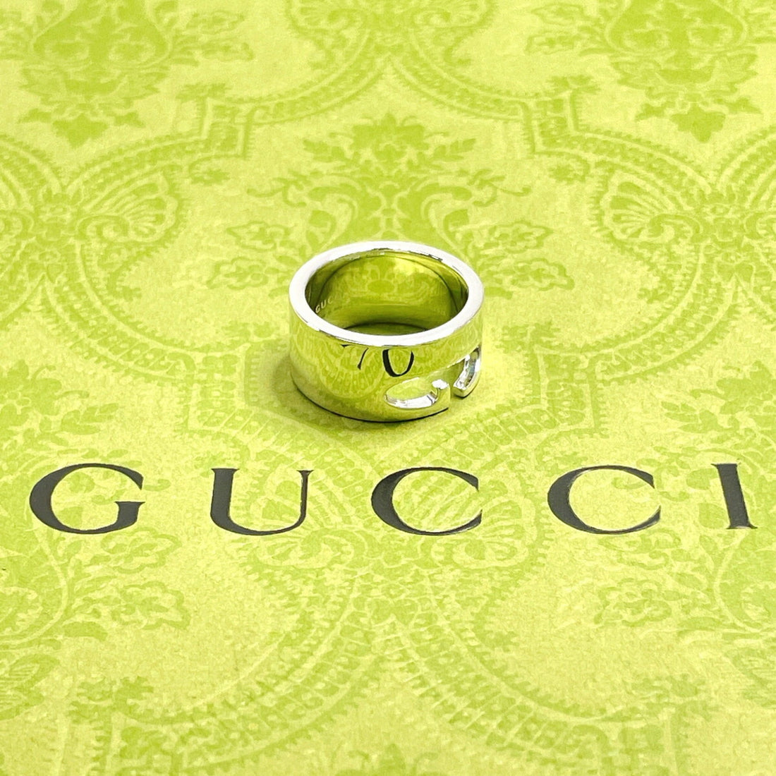 Gucci Silver Silver 925 Band Ring