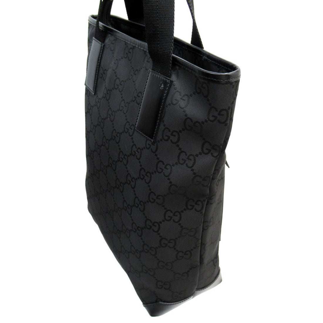 Gucci Black Nylon Handbag Tote Bag