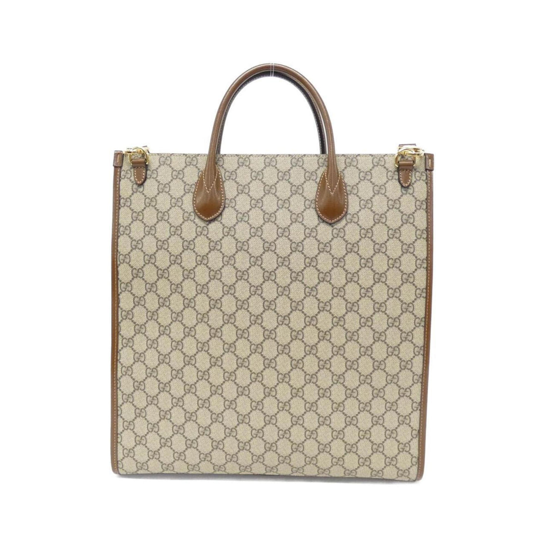 Gucci Beige Brown Gg Supreme Handbag