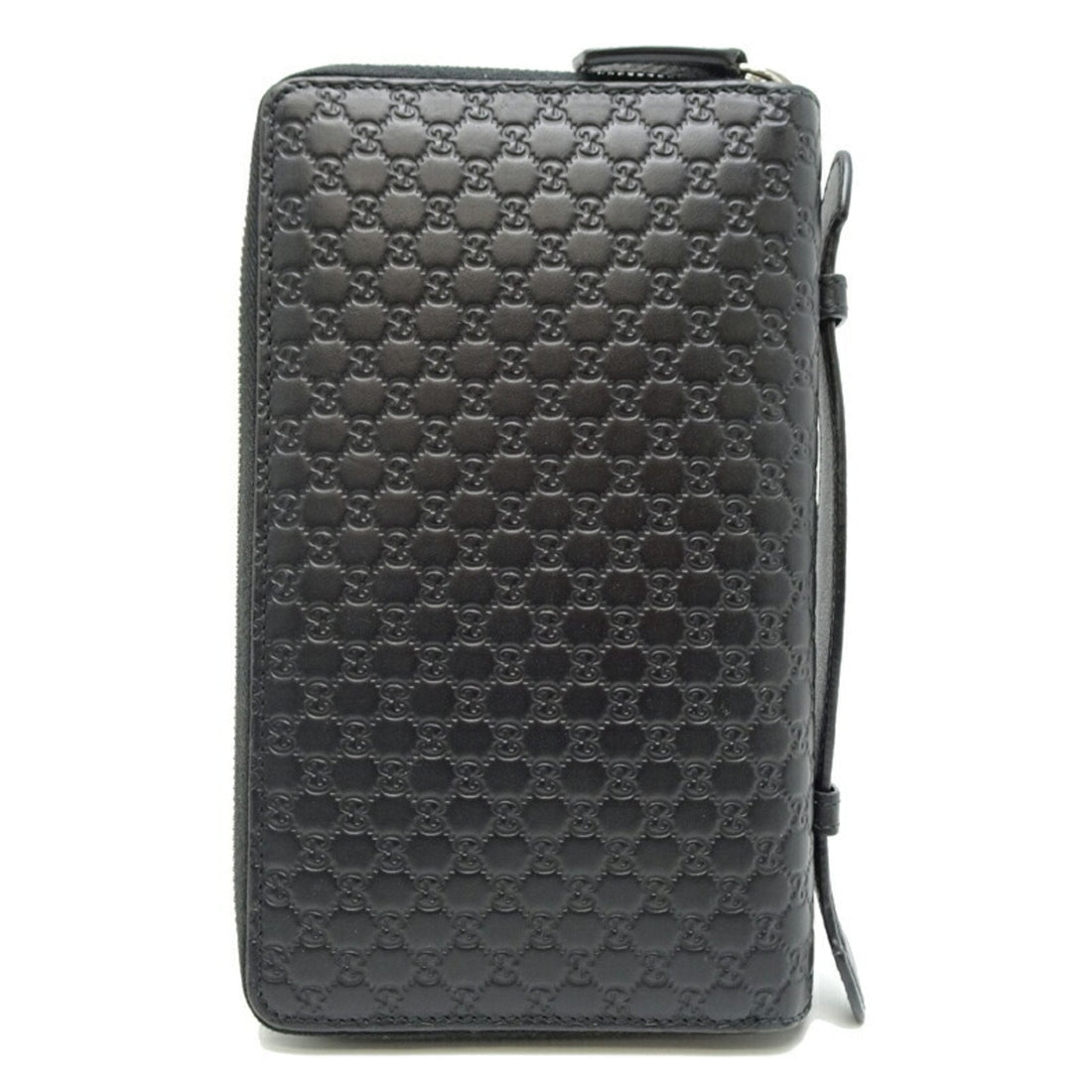 Gucci Black Leather Long Wallet (Bi-Fold)