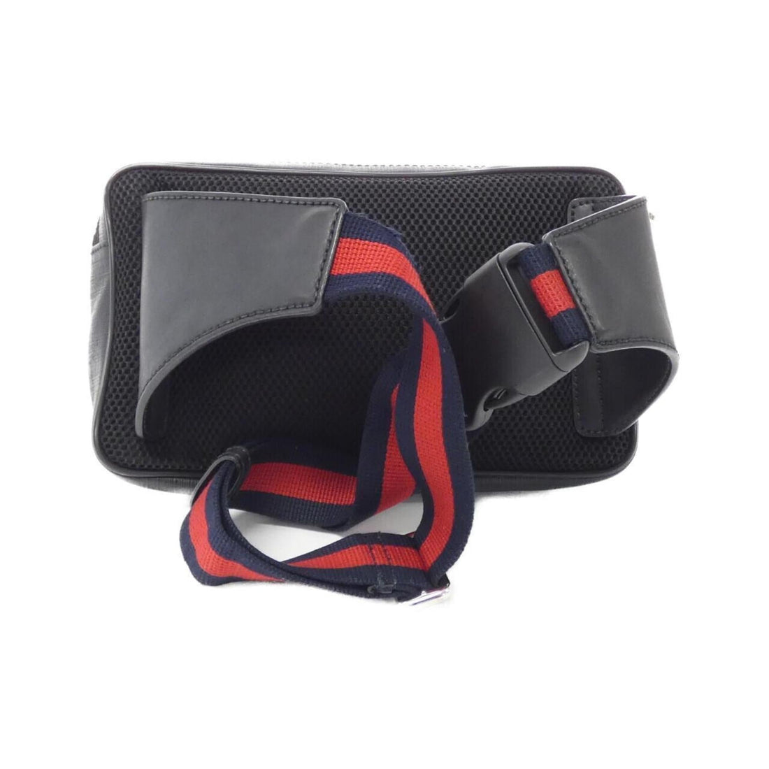 Gucci Black Gray Gg Supreme Fanny Pack