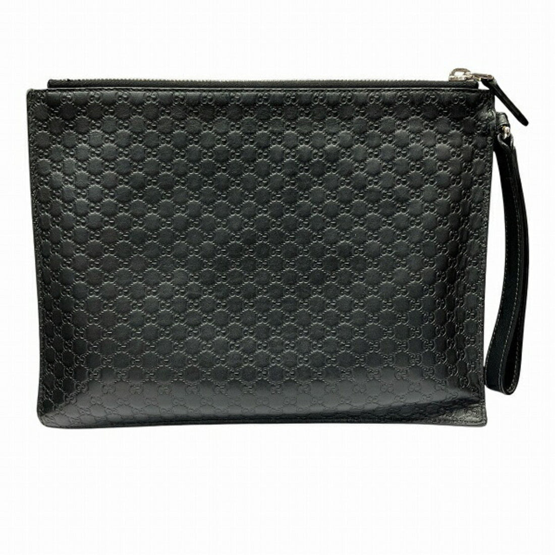 Gucci Black Leather Clutch Bag