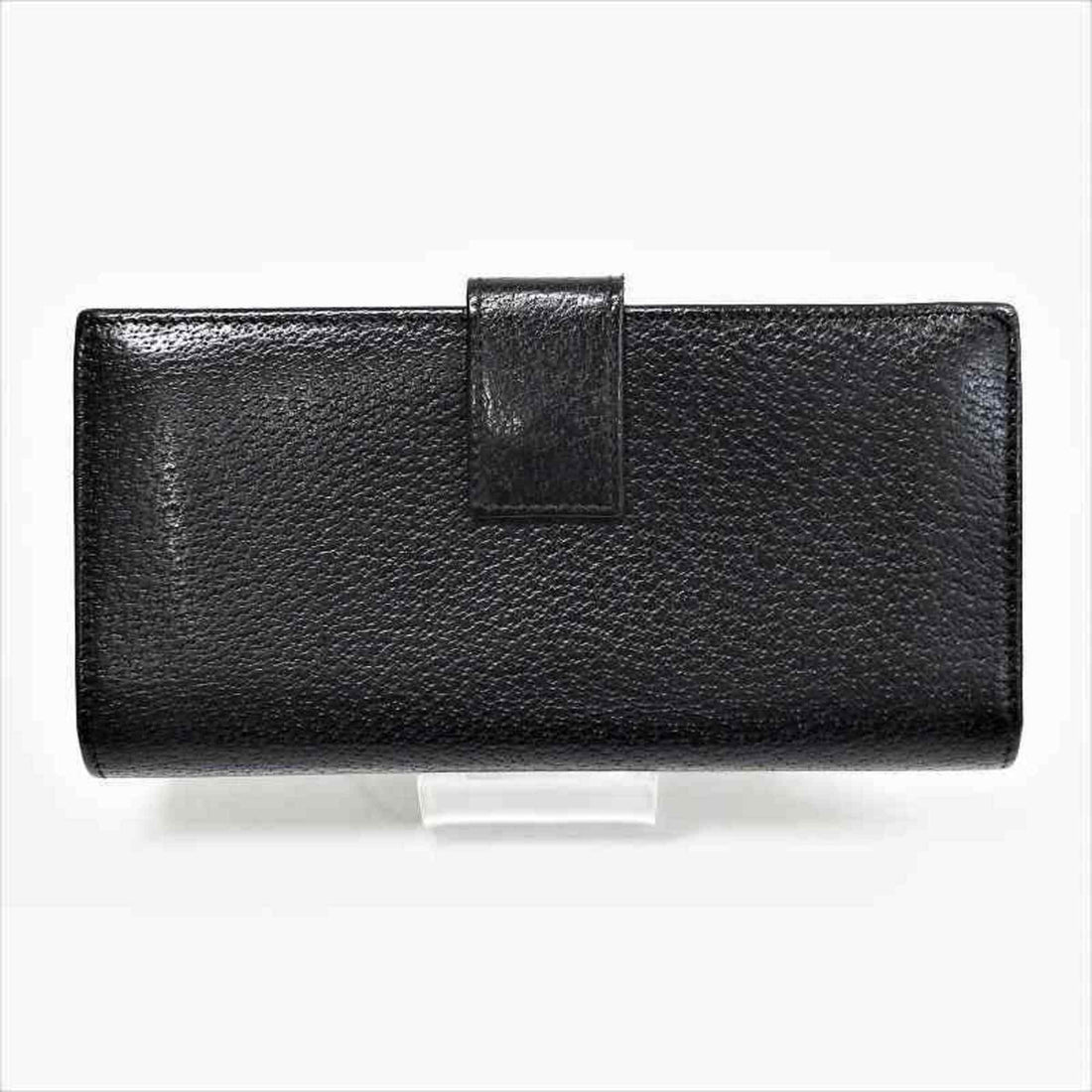 Gucci long wallet W 035 1408 2150 GUCCI leather black