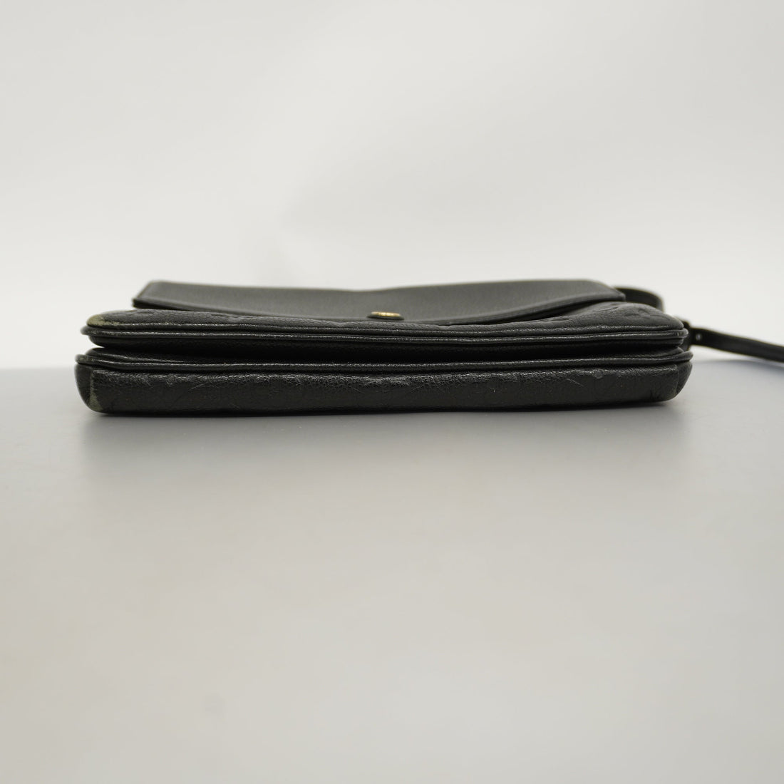 Louis VuittonAuth  Monogram Empreinte Twice M50258 Women's Shoulder Bag Noir