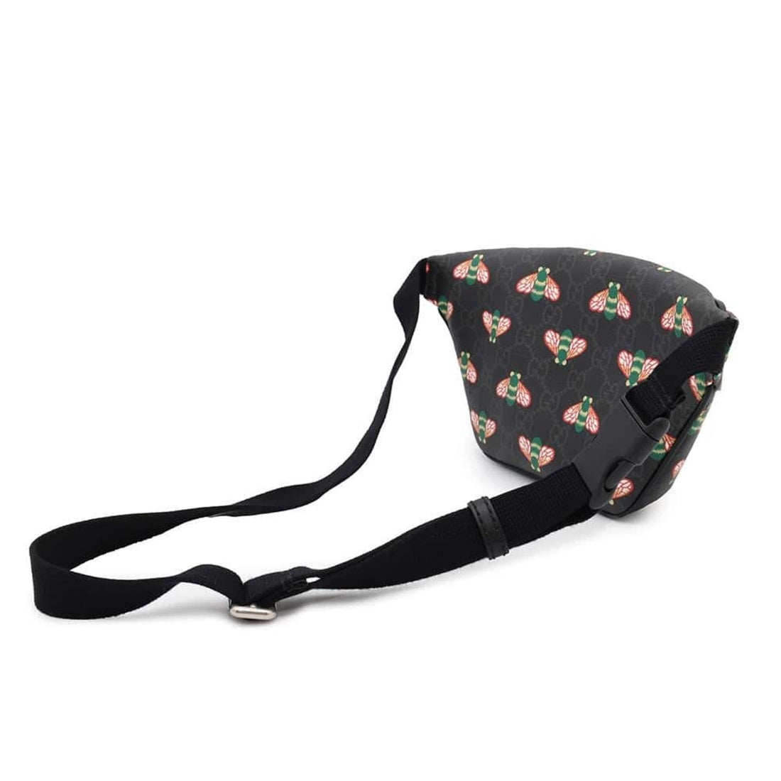 Gucci Black Gg Supreme Fanny Pack Sling Bag