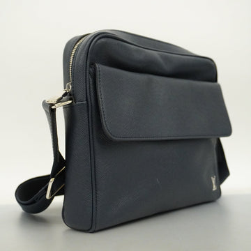 Louis VuittonAuth  Taiga Alex Messenger M30261 Men's Shoulder Bag Navy Blue
