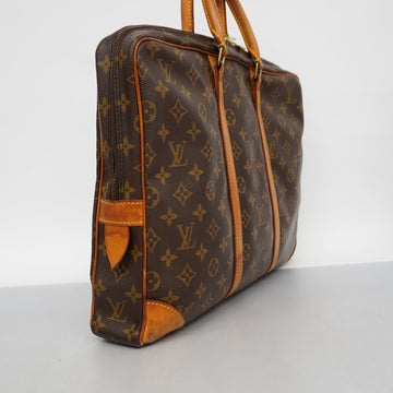 Louis VuittonAuth  Monogram Porto De Cuman Voyage M40226 Men's Briefcase
