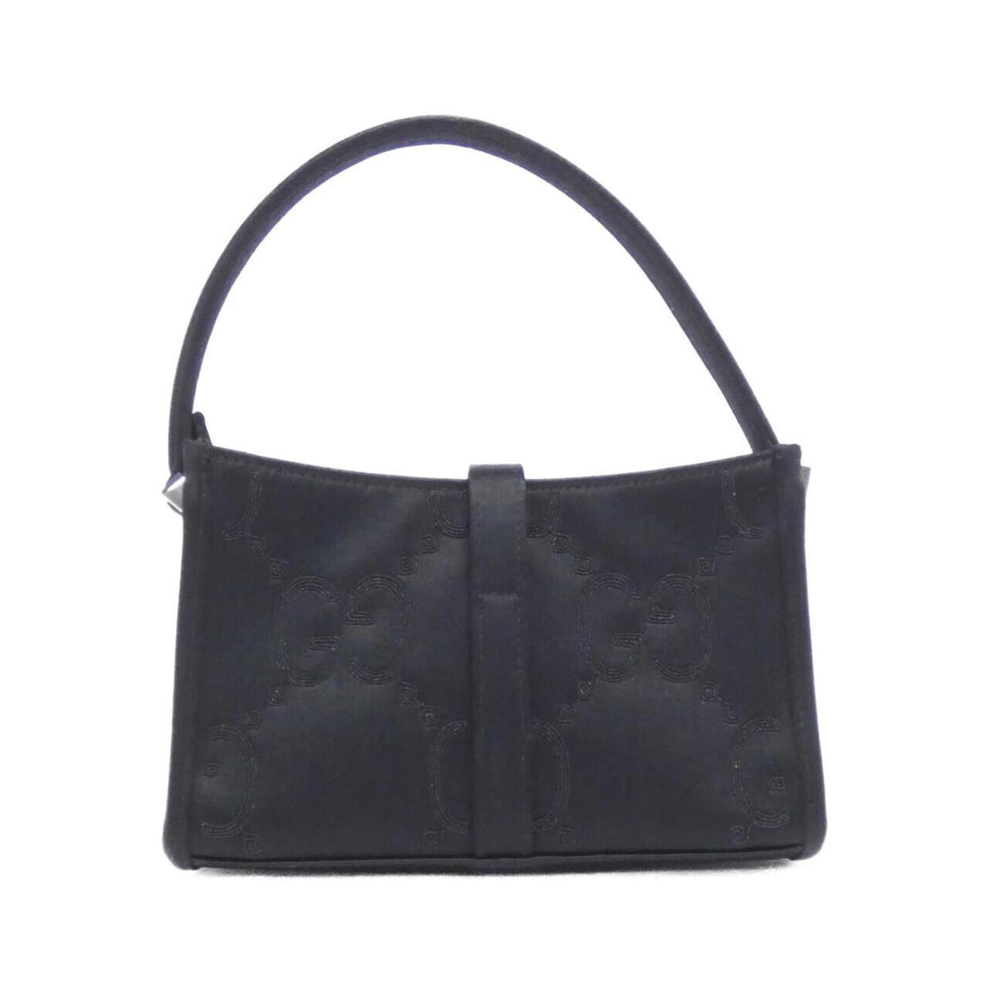 Gucci Black Satin Handbag