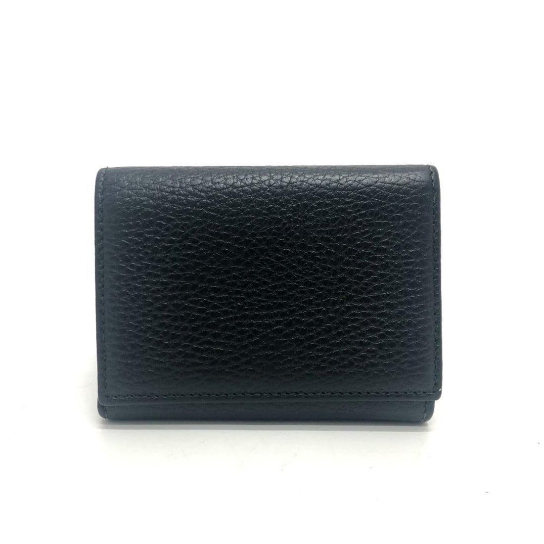 Gucci Black Leather Wallet (Tri-Fold)
